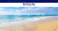 Desktop Screenshot of barefootbayresort.com